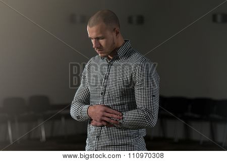 Prayer At Mosque