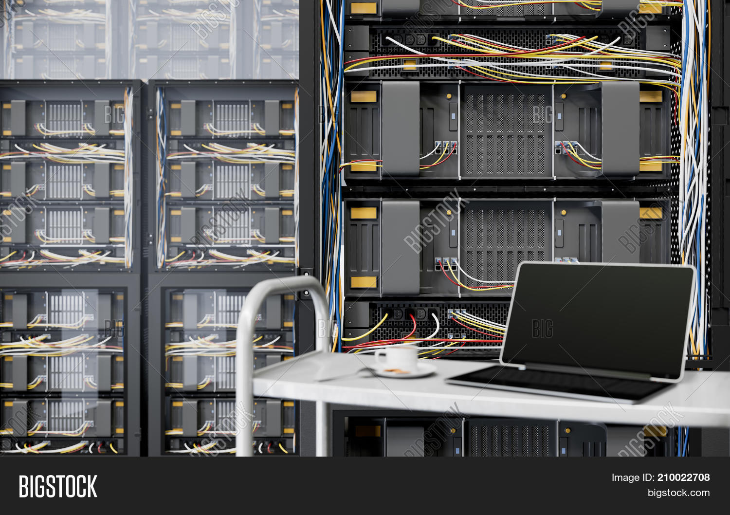 Servers Hardware Room Image & Photo (Free Trial) Bigstock
