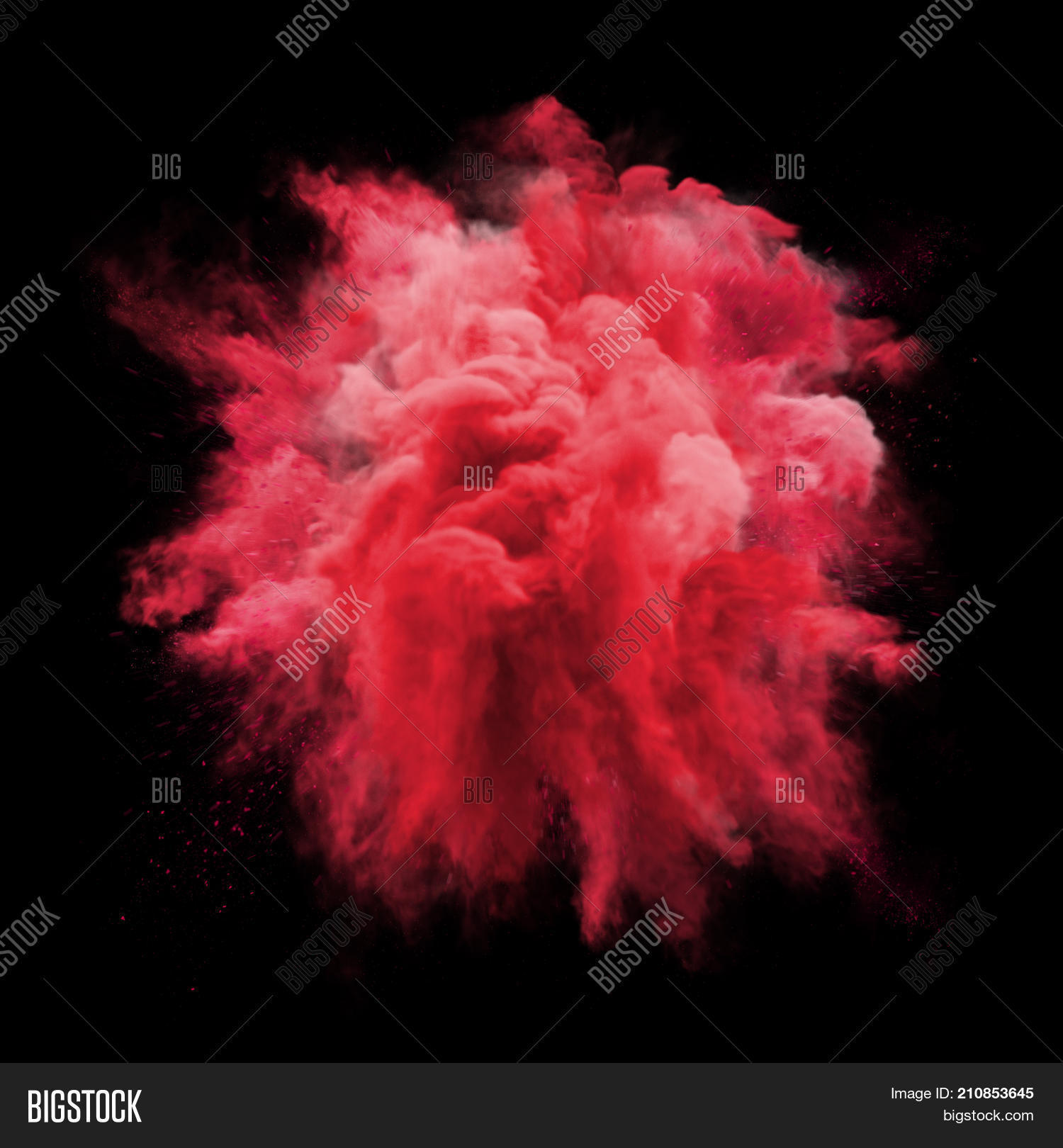 Paint Powder Explosion Image & Photo (Free Trial) Bigstock