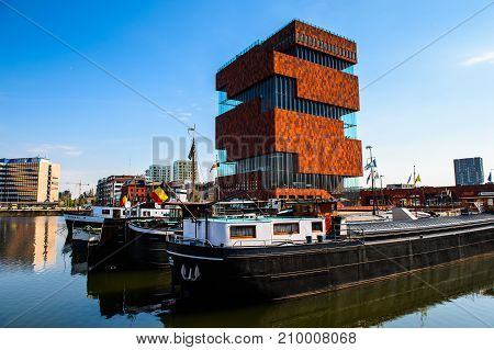 Architecture Of Antewerp, Belgium