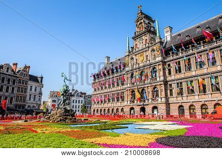 Architecture Of Antewerp, Belgium