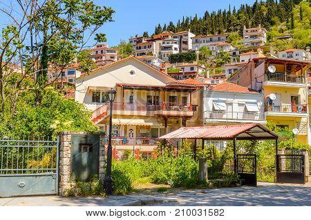 Architecture Of Kastoria, West Macedonia, Greece.
