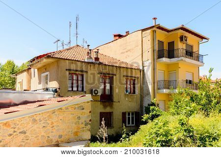 Architecture Of Kastoria, West Macedonia, Greece.