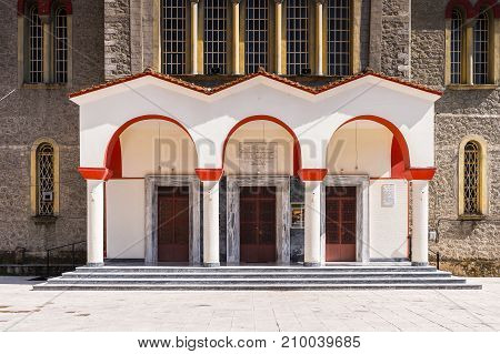 Architecture Of Kalambaka, Greece.