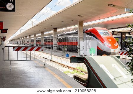 Firenze Santa Maria Novella, A Terminus Railway Station In Florence.