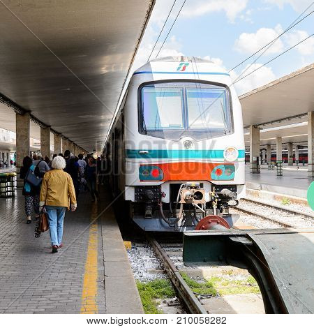 Firenze Santa Maria Novella, A Terminus Railway Station In Florence.