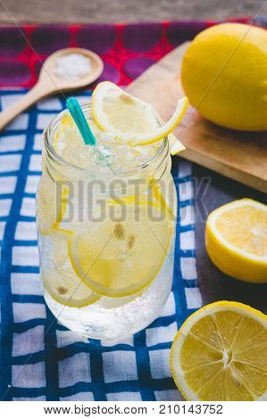 Lemon juice soda lemon juice soda salt or honey help quench thirst. Is a herbal sweeten