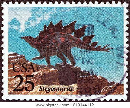 USA - CIRCA 1989: A stamp printed in USA from the 