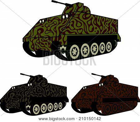 Armored Vehicle Illustration Clip-art Image Eps Vector