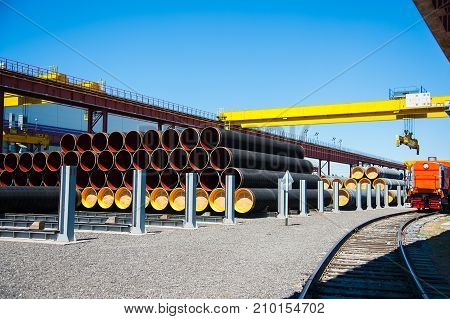 Manufacture Of Steel Pipes For The Subsea Gas Pipeline