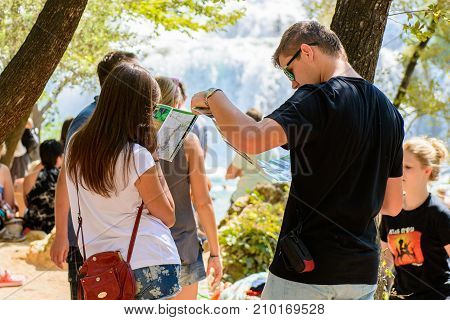 Krka National Park In Croatia
