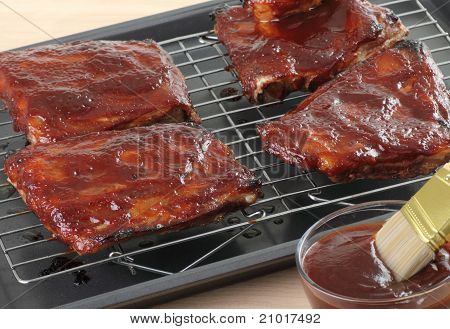 Barbecue Rippchen