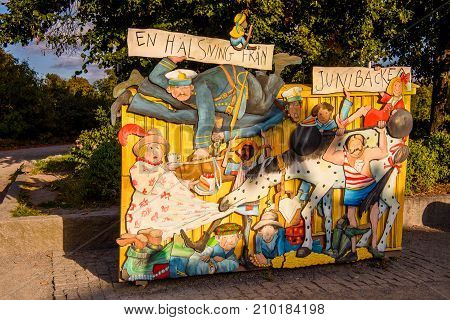 STOCKHOLM SWEDEN - SEP 17 2016: Junibacken a children’s museum devoted to Swedish children’s literature especially Astrid Lindgren