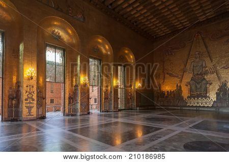 Stockholm City Hall, Sweden.