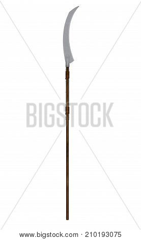 War schyte weapon isolated in white background - 3D render