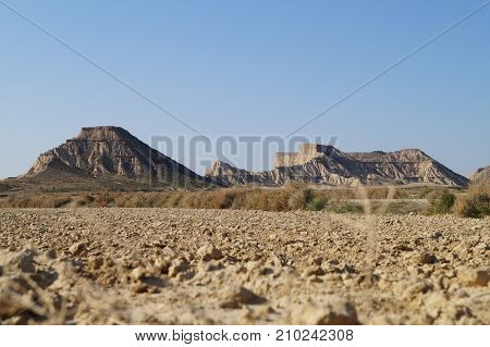 Bardenas Reales desert , Navarra, Spain, Europe