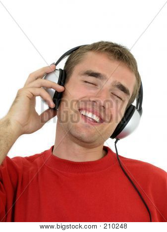 Uomo, ascoltare la musica