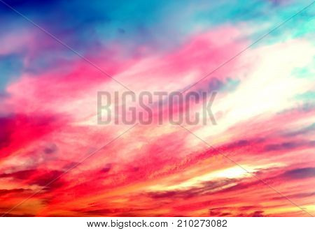 Tropical Sunset or Sunrise over ocean royalty free photostock photos