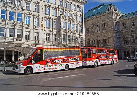 Vienna Tourist Bus Stop
