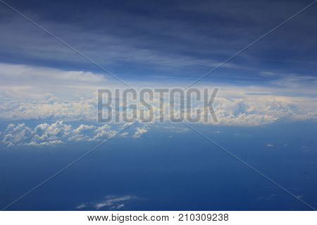 Blue Sky Clouds,blue Sky With Clouds.