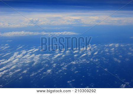 Blue Sky Clouds,blue Sky With Clouds.