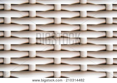 Texture Of Artificial Bamboo Weave Furniture