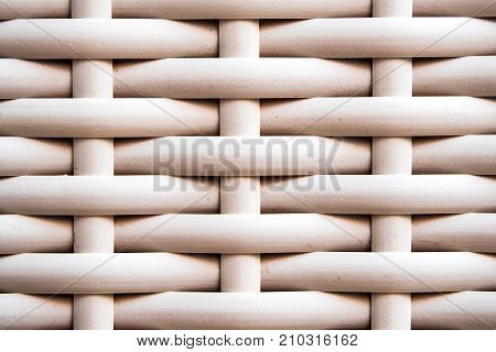 Texture Of Artificial Bamboo Weave Furniture