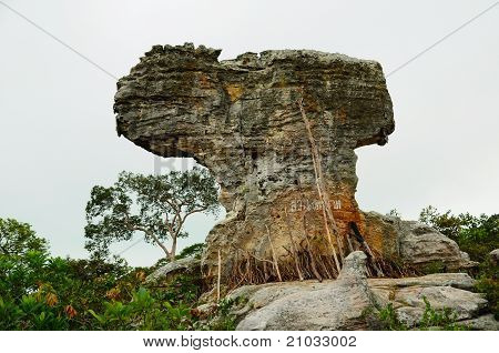 ยืนหินธรรมชาติในประเทศไทย