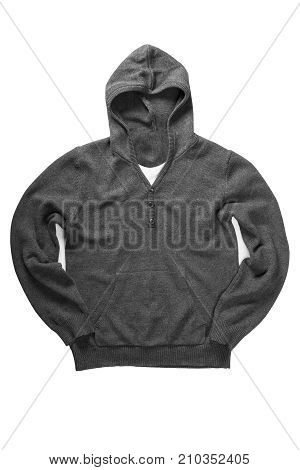 Mens cloth is isolated over white background