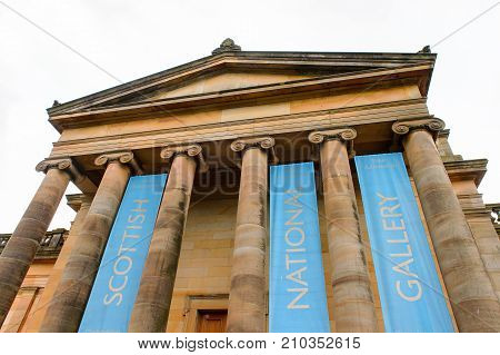 Achitecture Of Edinburgh, Scotland.