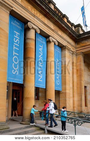 Scottish National Gallery, Edinburgh, Scotland