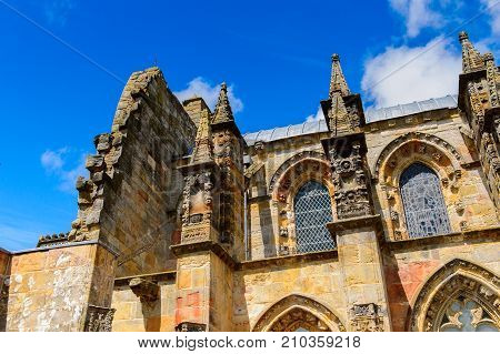 Rosslyn Chapel , Scotland