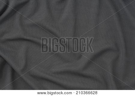 Glay jersey polyester fabric texture background, sports wear background