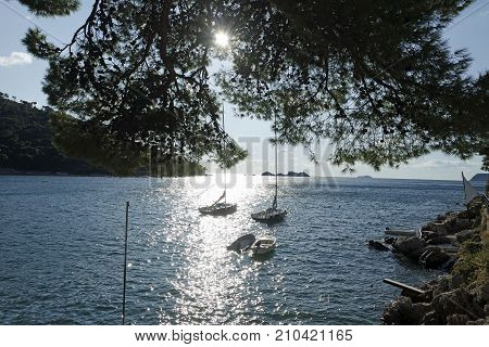 Amazing Natural Beach In Croatian Town Dubrovnik