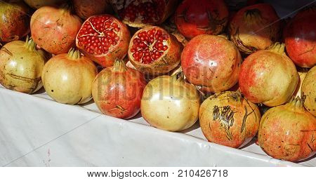Market With Local Food In Split