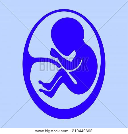 Fetus Icon Vector Illustration Clip-art Image Eps