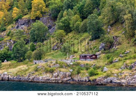 Geiranger fjord Beautiful Nature Norway. It is a 15-kilometre (9.3 mi) long branch off of the Sunnylvsfjorden which is a branch off of the Storfjorden (Great Fjord).
