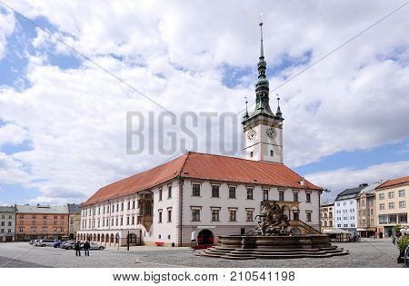 Olomouc town hall in Olomouc, Czech republic