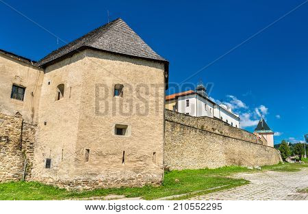 Defensive Wall Surrounding The Old Town Of Levoca. A Unesco Heritage Site In Slovakia