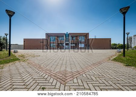 Cecina, Tuscany - The New Headquarters Of The Town Of Cecina