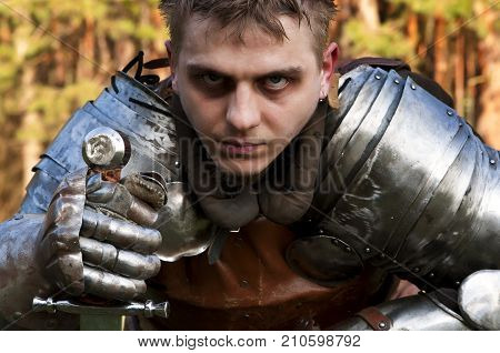 Knight Holding Sword