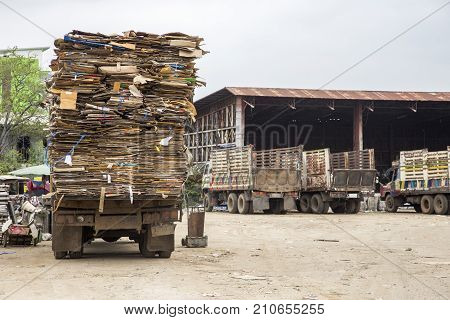 Recycle Factory Landscape