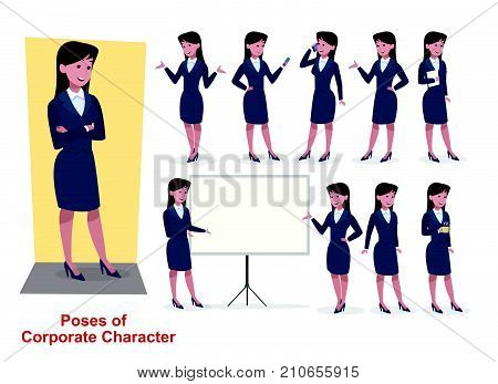 Corporate Lady Character.eps