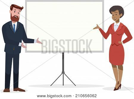Set of corporate character for animation and print purpose