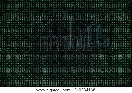 Substrate for the image matrix with a normal Gaussian distribution.