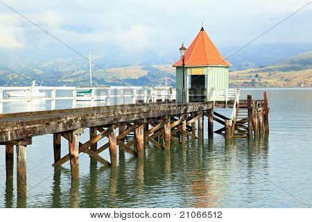 Molo Akaroa, Nový Zéland