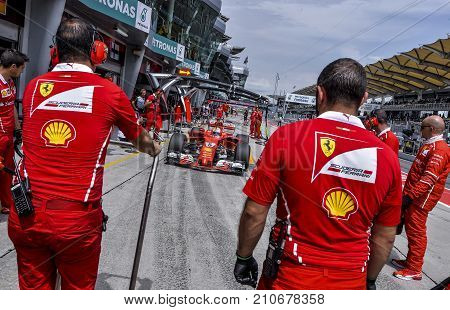 Sebastian Vettel Of Germany And Scuderia Ferrari