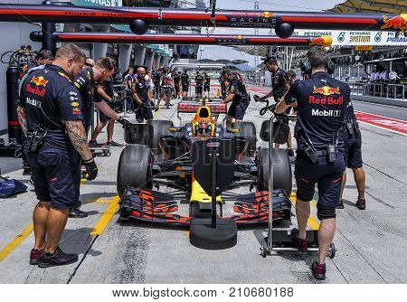 Max Verstappen Of Red Bull Racing