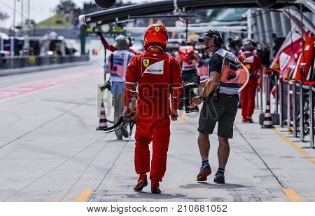 Kimi Raikkonen Of Scuderia Ferrari