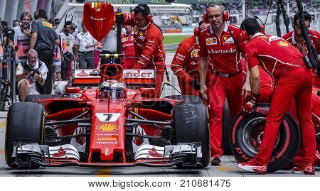 Kimi Raikkonen Of Scuderia Ferrari